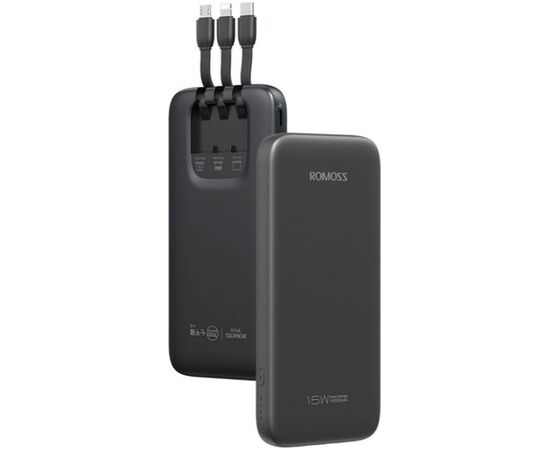  Мобильный аккумулятор Romoss PHC10 10000mAh 3A черный 