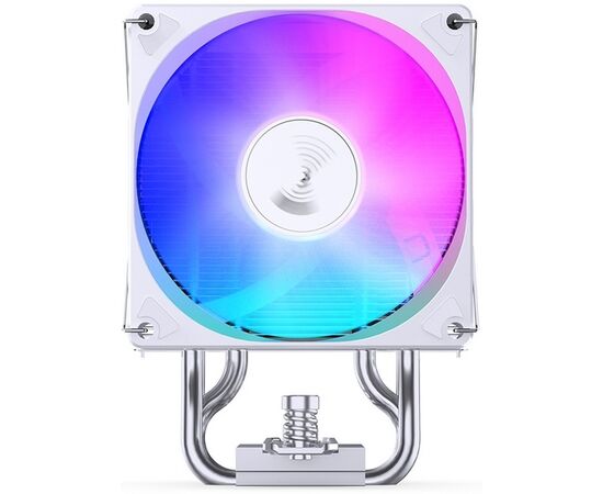 Кулер JONSBO CR-1400 Evo Color White LGA1700/1200/115X/AM5/AM4 (TDP 180W, PWM, 92mm Dynamic Multi-Color LED Fan, 4 тепловые трубки, белый, 4 