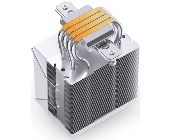  Кулер JONSBO CR-1400 Evo Color White LGA1700/1200/115X/AM5/AM4 (TDP 180W, PWM, 92mm Dynamic Multi-Color LED Fan, 4 тепловые трубки, белый, 4 