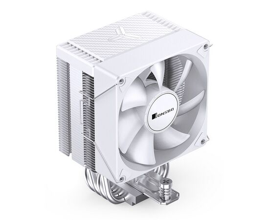  Кулер JONSBO CR-1400 Evo Color White LGA1700/1200/115X/AM5/AM4 (TDP 180W, PWM, 92mm Dynamic Multi-Color LED Fan, 4 тепловые трубки, белый, 4 