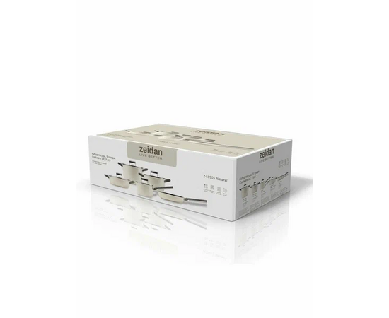  Набор посуды из алюминия ZEIDAN Z-50905 Naturel 