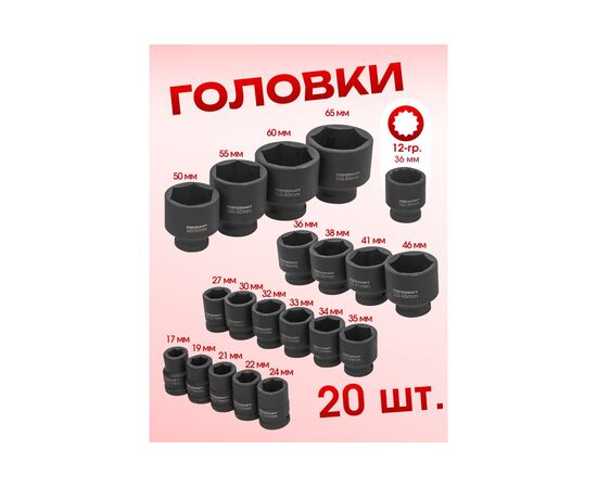  Набор инструментов ForceKraft FK-68262-5MPB 