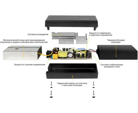  Блок питания TopON TOP-AS65 101023 65W 19V-19V 3.42A от бытовой электросети 